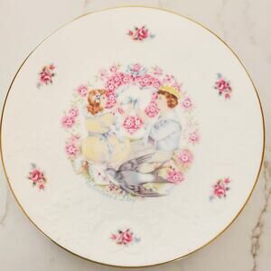 1976 Royal Doulton Valentine's Day Collector Plate Fine Bone China England